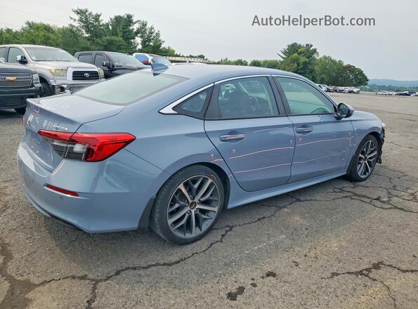 2HGFE1F96NH302226 2022 HONDA CIVIC Blue Задня права чверть