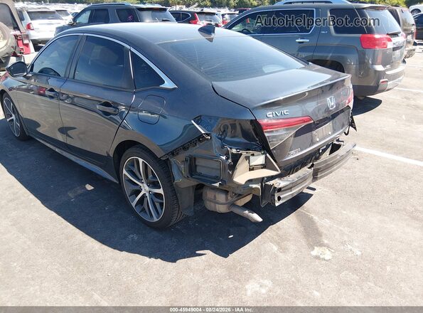 2HGFE1F96NH322816 2022 HONDA CIVIC Gray Вид спереду