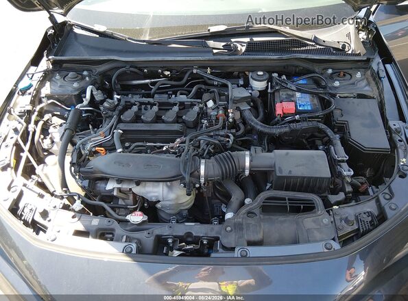 2HGFE1F96NH322816 2022 HONDA CIVIC Gray Вид ззаду