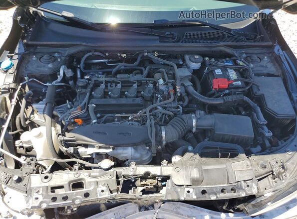 2HGFE1F96RH335300 2024 HONDA CIVIC Black Вид задньої частини салону