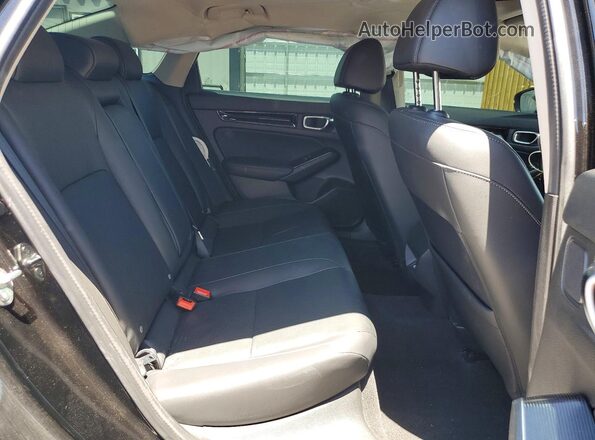 2HGFE1F96RH335300 2024 HONDA CIVIC Black Вид задніх сидінь