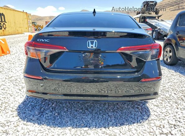 2HGFE1F96RH335300 2024 HONDA CIVIC Black Вид ззаду