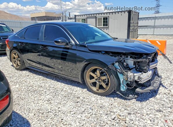 2HGFE1F96RH335300 2024 HONDA CIVIC Black Передня права чверть