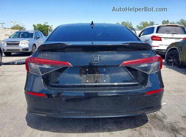 2HGFE1F97PH323850 2023 HONDA CIVIC Black Rear view
