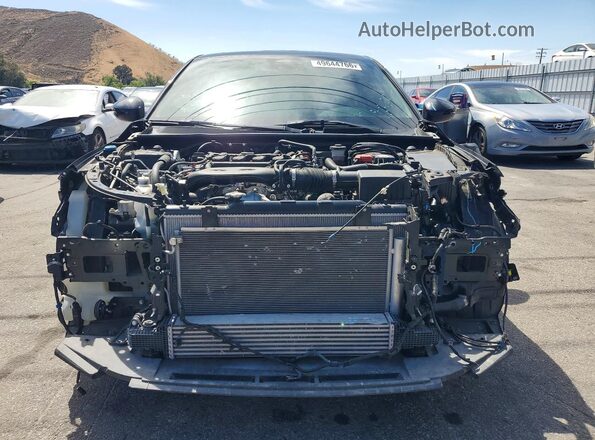 2HGFE1F97PH323850 2023 HONDA CIVIC Black Front view