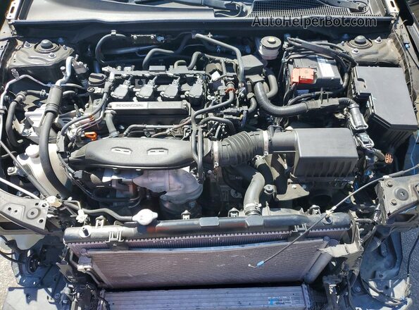 2HGFE1F97PH323850 2023 HONDA CIVIC Black Rear interior view