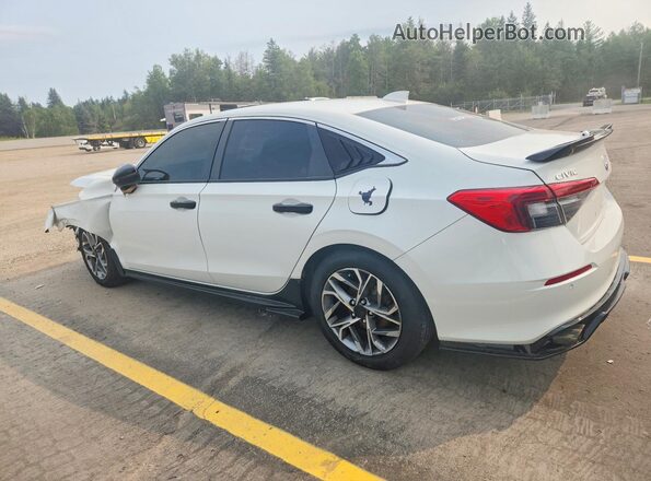 2HGFE1F98NH004406 2022 HONDA CIVIC Белый Задняя левая четверть