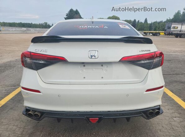 2HGFE1F98NH004406 2022 HONDA CIVIC Белый Вид сзади