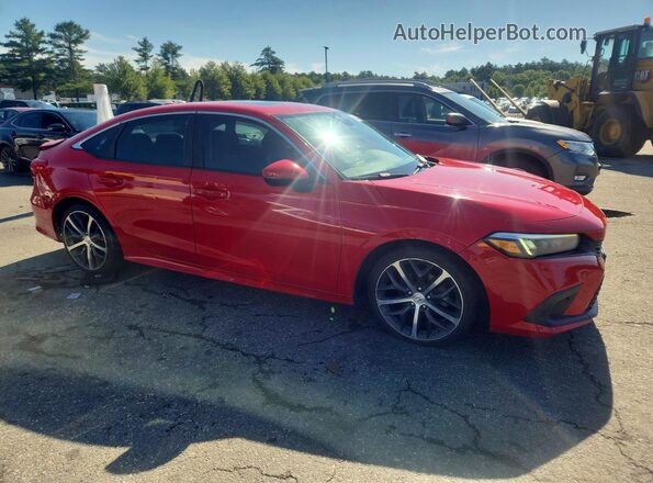 2HGFE1F98NH301496 2022 HONDA CIVIC Red Delantero derecho