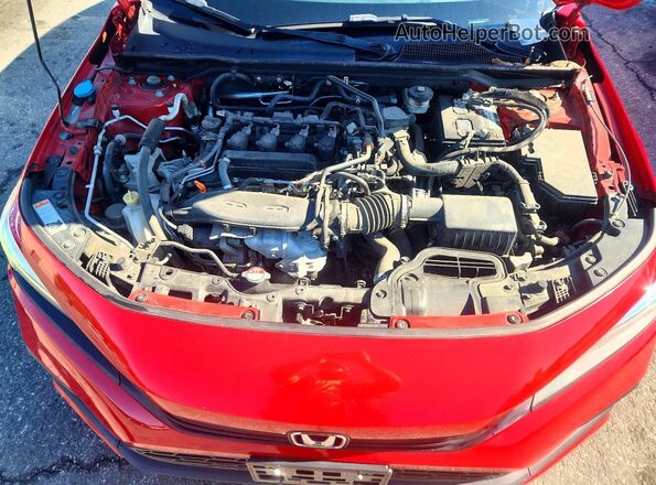 2HGFE1F98NH301496 2022 HONDA CIVIC Red Vista interior trasera