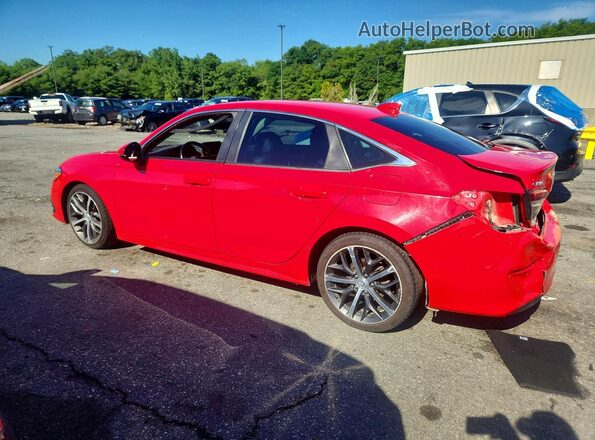 2HGFE1F98NH301496 2022 HONDA CIVIC Red Trasero izquierdo