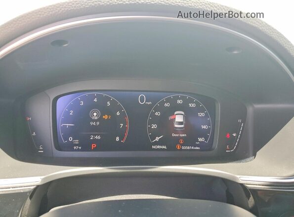 2HGFE1F98PH308788 2023 HONDA CIVIC White ხელსაწყოთა პანელის ხედი