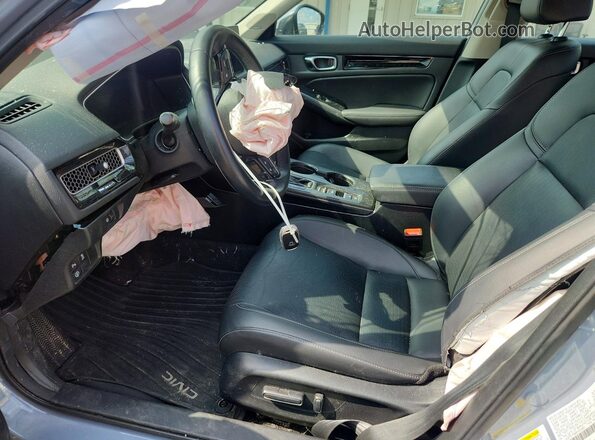 2HGFE1F98RH333953 2024 HONDA CIVIC Gray Вид салону спереду