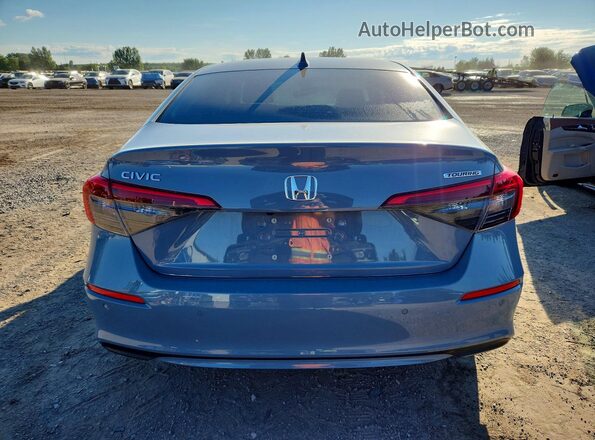 2HGFE1F99NH000428 2022 HONDA CIVIC Gray Հետևի տեսք