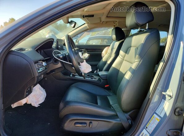 2HGFE1F99NH000428 2022 HONDA CIVIC Gray Սալոնի դիմացի տեսք