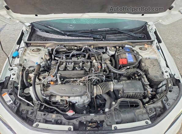 2HGFE1F99NH316413 2022 HONDA CIVIC White Widok wnętrza z tyłu