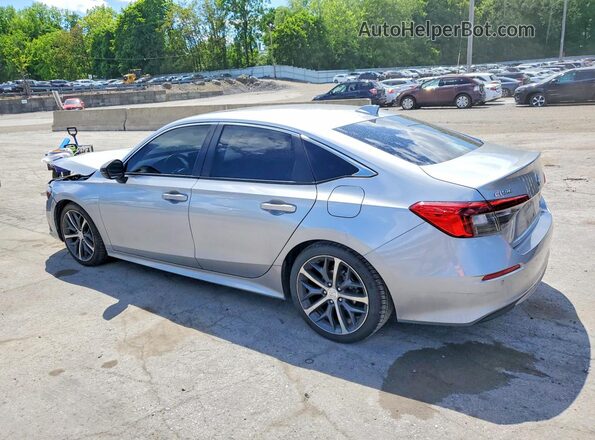 2HGFE1F99NH317173 2022 HONDA CIVIC Silver Rear left