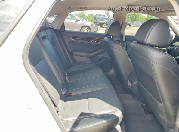 2HGFE1F99NH317173 2022 HONDA CIVIC Silver Rear seats view
