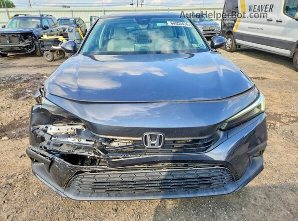 2HGFE1F99NH317318 2022 HONDA CIVIC Gray წინა ხედი