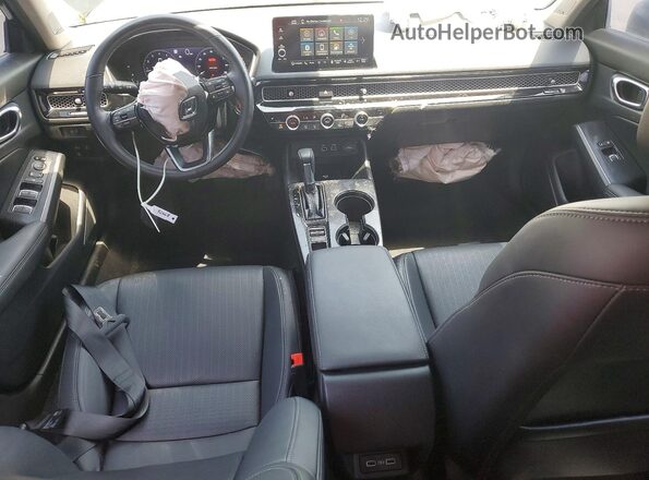 2HGFE1F99NH329291 2022 HONDA CIVIC Black Вид панелі приладів