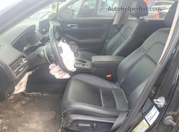 2HGFE1F99PH000433 2023 HONDA CIVIC Black Widok wnętrza z przodu