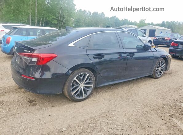 2HGFE1F99PH000433 2023 HONDA CIVIC Black Tył prawy