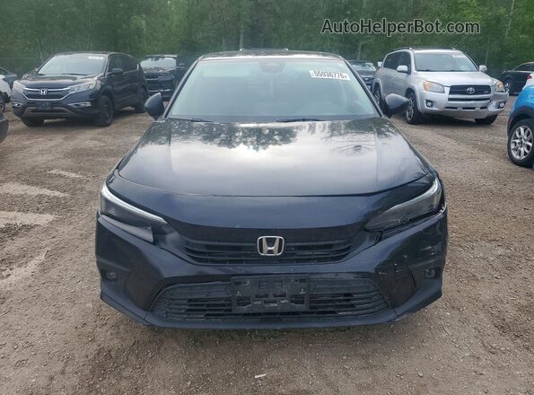 2HGFE1F99PH000433 2023 HONDA CIVIC Black Widok z przodu