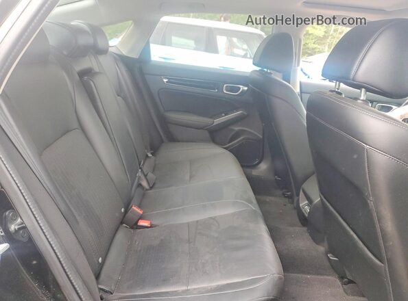 2HGFE1F99PH000433 2023 HONDA CIVIC Black Widok tylnych siedzeń