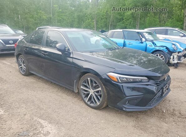 2HGFE1F99PH000433 2023 HONDA CIVIC Black Przód prawy
