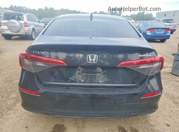 2HGFE1F99PH000433 2023 HONDA CIVIC Black Widok z tyłu