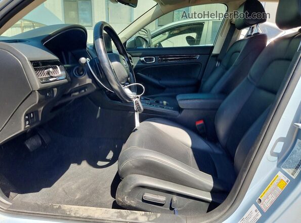 2HGFE1F99PH300294 2023 HONDA CIVIC Blue Widok wnętrza z przodu