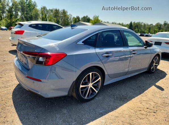 2HGFE1F9XNH000437 2022 HONDA CIVIC Gray Tył prawy