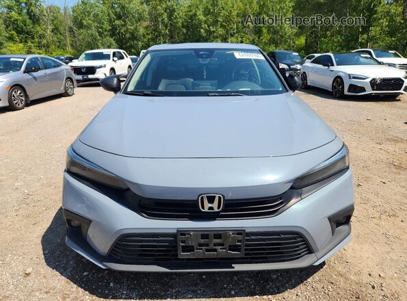 2HGFE1F9XNH000437 2022 HONDA CIVIC Gray Widok z przodu