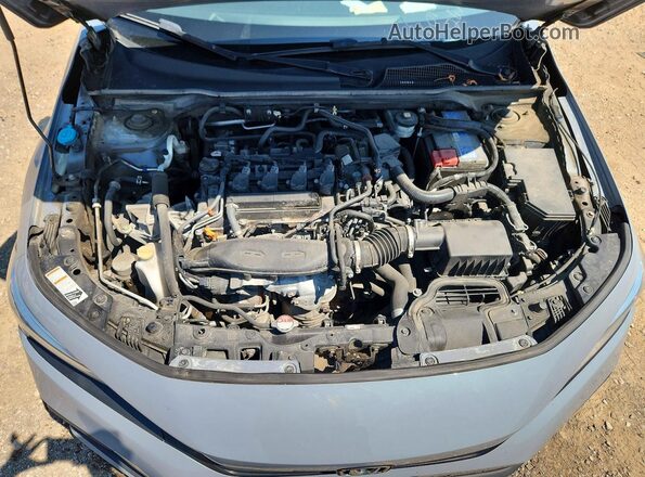 2HGFE1F9XNH000437 2022 HONDA CIVIC Gray Widok wnętrza z tyłu