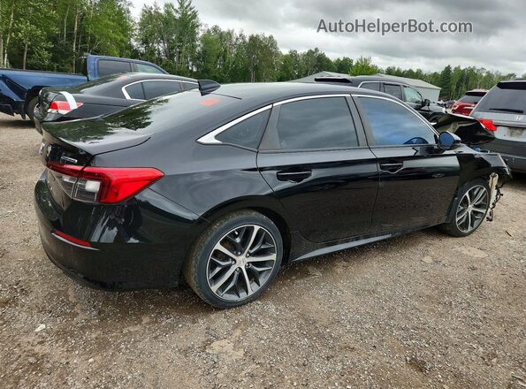 2HGFE1F9XNH005069 2022 HONDA CIVIC Black Հետևի աջ