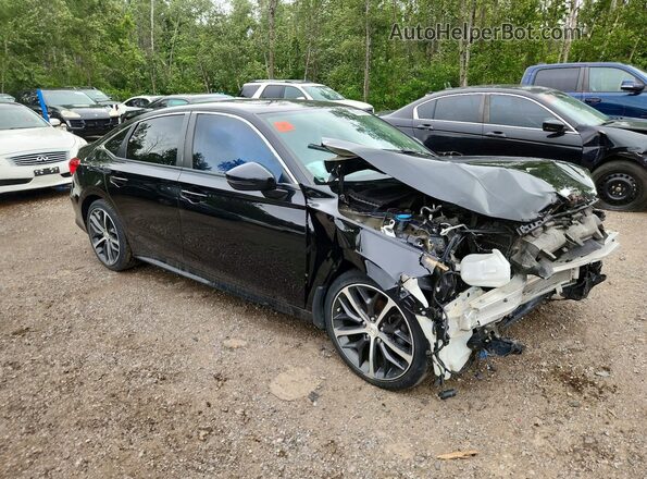 2HGFE1F9XNH005069 2022 HONDA CIVIC Black Առջևի աջ