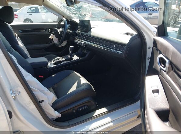 2HGFE1F9XPH309036 2023 HONDA CIVIC Белый Вид салона спереди