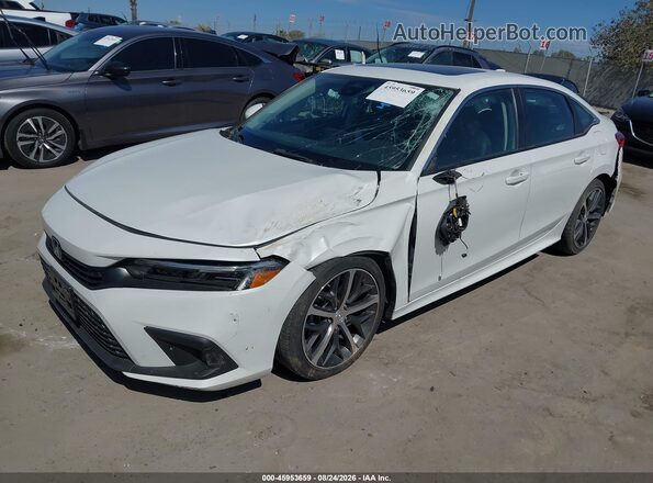 2HGFE1F9XPH309036 2023 HONDA CIVIC Белый Передняя левая четверть