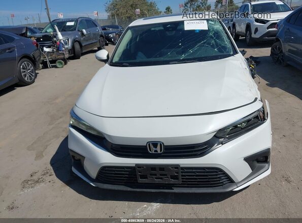2HGFE1F9XPH309036 2023 HONDA CIVIC Белый Вид щитка приборов