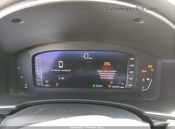 2HGFE1F9XPH323891 2023 HONDA CIVIC Серый Вид задних сидений