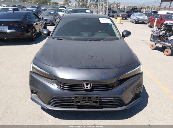 2HGFE1F9XPH323891 2023 HONDA CIVIC Серый Вид задней части салона