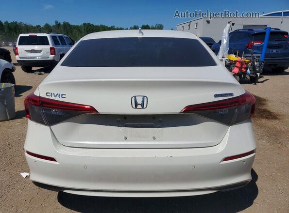 2HGFE1F9XRH000265 2024 HONDA CIVIC White Widok z tyłu