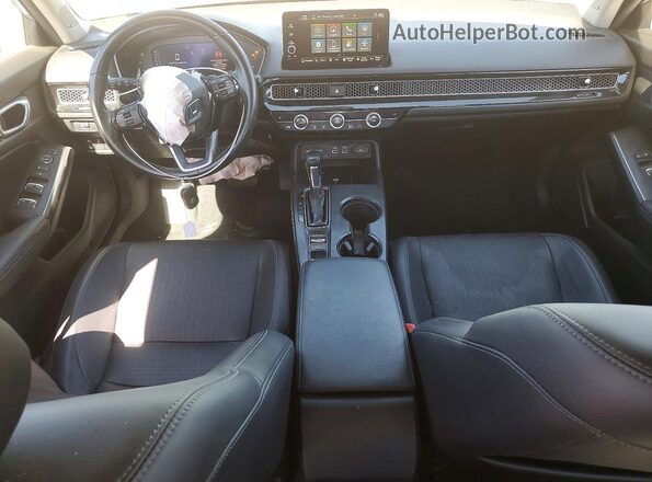 2HGFE1F9XRH302509 2024 HONDA CIVIC Gray Widok deski rozdzielczej