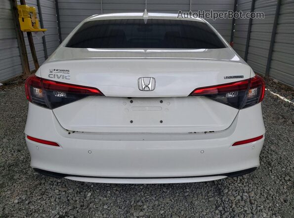 2HGFE1F9XRH325854 2024 HONDA CIVIC White Widok z tyłu