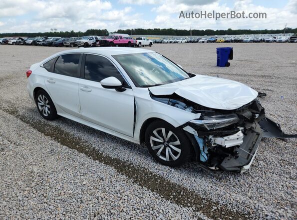 2HGFE2F20NH523104 2022 HONDA CIVIC Белый Передняя правая четверть