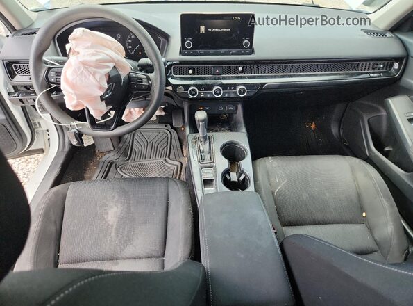 2HGFE2F20NH523104 2022 HONDA CIVIC Белый Вид панели приборов