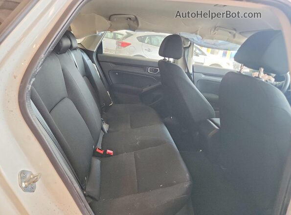 2HGFE2F20PH552721 2023 HONDA CIVIC White Vista de los asientos traseros