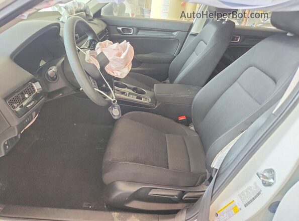 2HGFE2F20PH552721 2023 HONDA CIVIC White Vista interior delantera