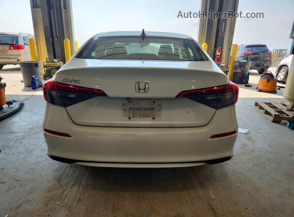2HGFE2F20PH552721 2023 HONDA CIVIC White Vista trasera
