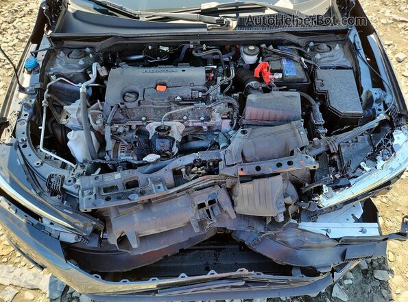 2HGFE2F20RH500332 2024 HONDA CIVIC Black Rear interior view